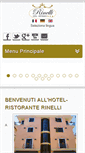 Mobile Screenshot of hotelrinelli.com